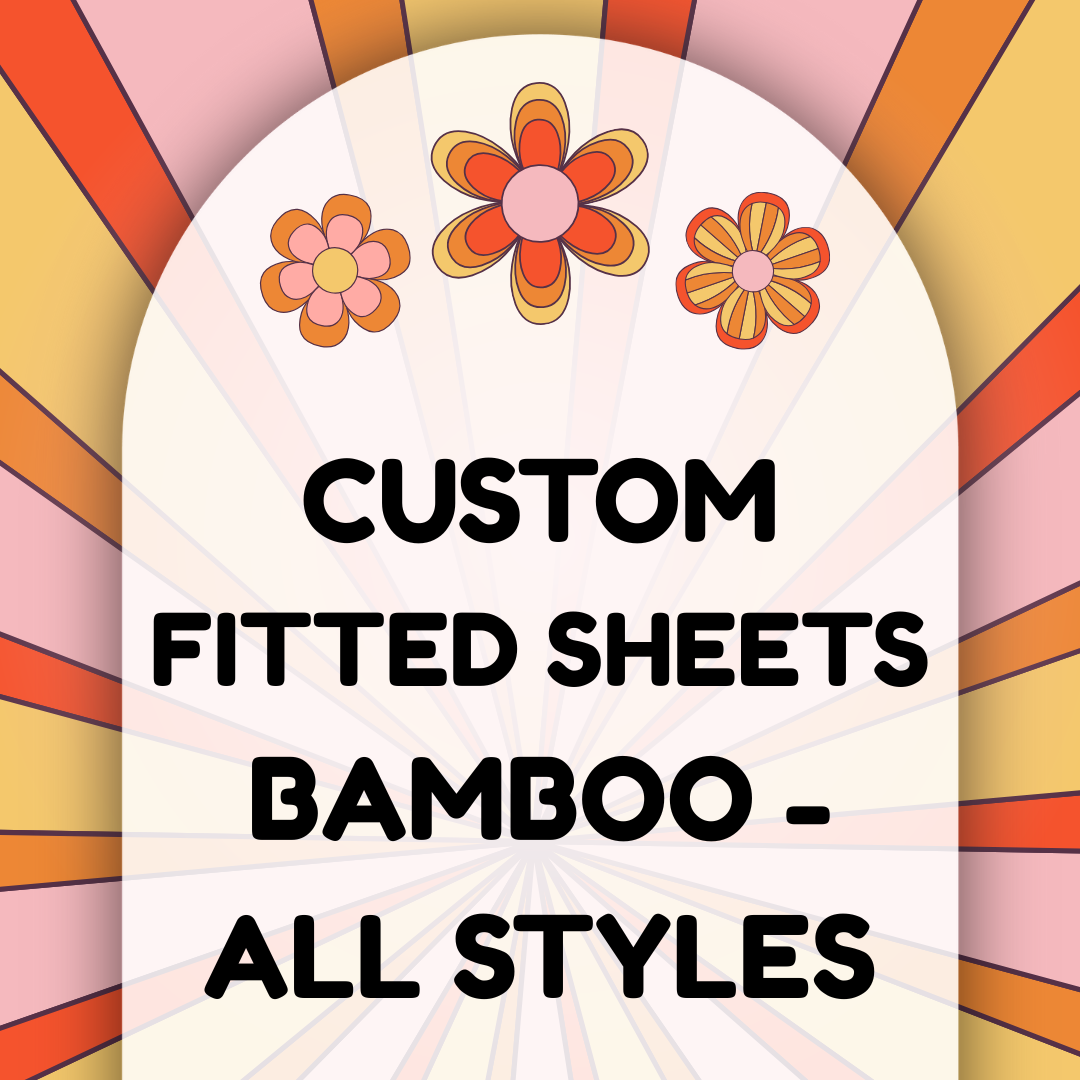 CUSTOM BAMBOO FITTED SHEETS