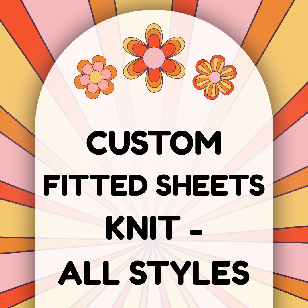 CUSTOM KNIT FITTED SHEETS - VIEW ALL