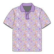 JAX SHORT SLEEVE HALF BUTTON COLLARED SHIRT - BAMBOO - PRE ORDER