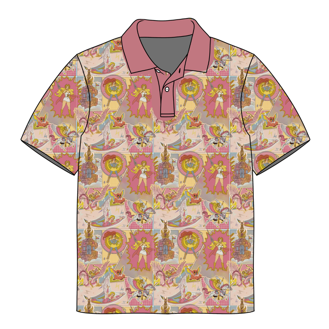 JAX SHORT SLEEVE HALF BUTTON COLLARED SHIRT - BAMBOO - PRE ORDER