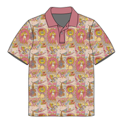 JAX SHORT SLEEVE HALF BUTTON COLLARED SHIRT - BAMBOO - PRE ORDER