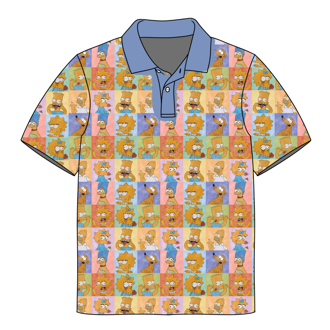 JAX SHORT SLEEVE HALF BUTTON COLLARED SHIRT - BAMBOO - PRE ORDER