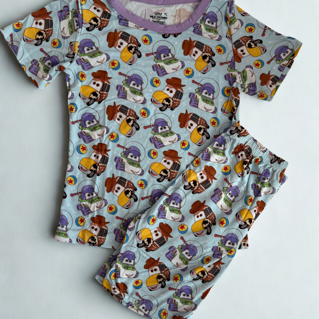 SNUGG KIDS SHORT SLEEVE SHORT SET - BAMBOO - READY TO SHIP - VIEW ALL
