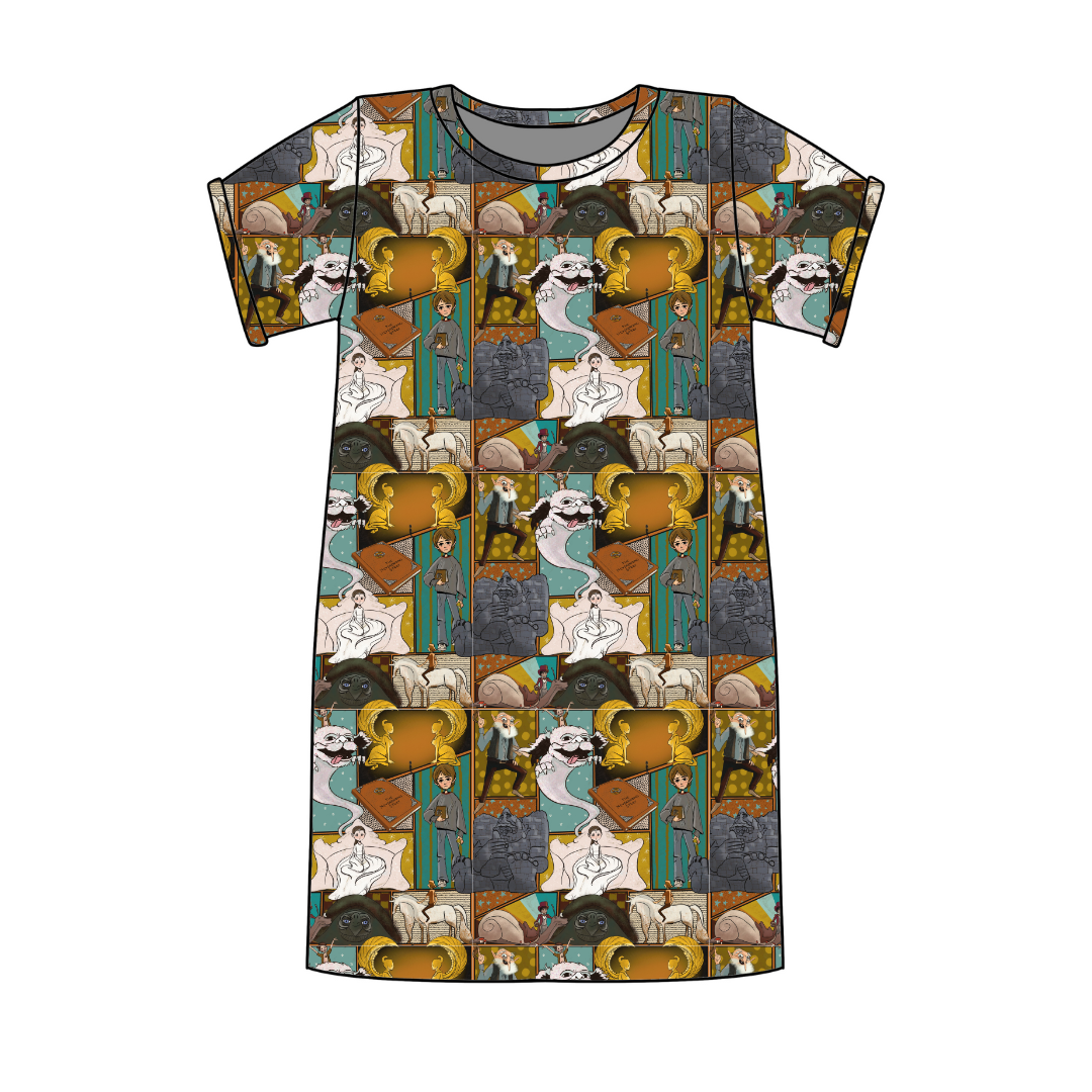 ADULT LUX PAJAMA GOWN - BAMBOO - PRE ORDER