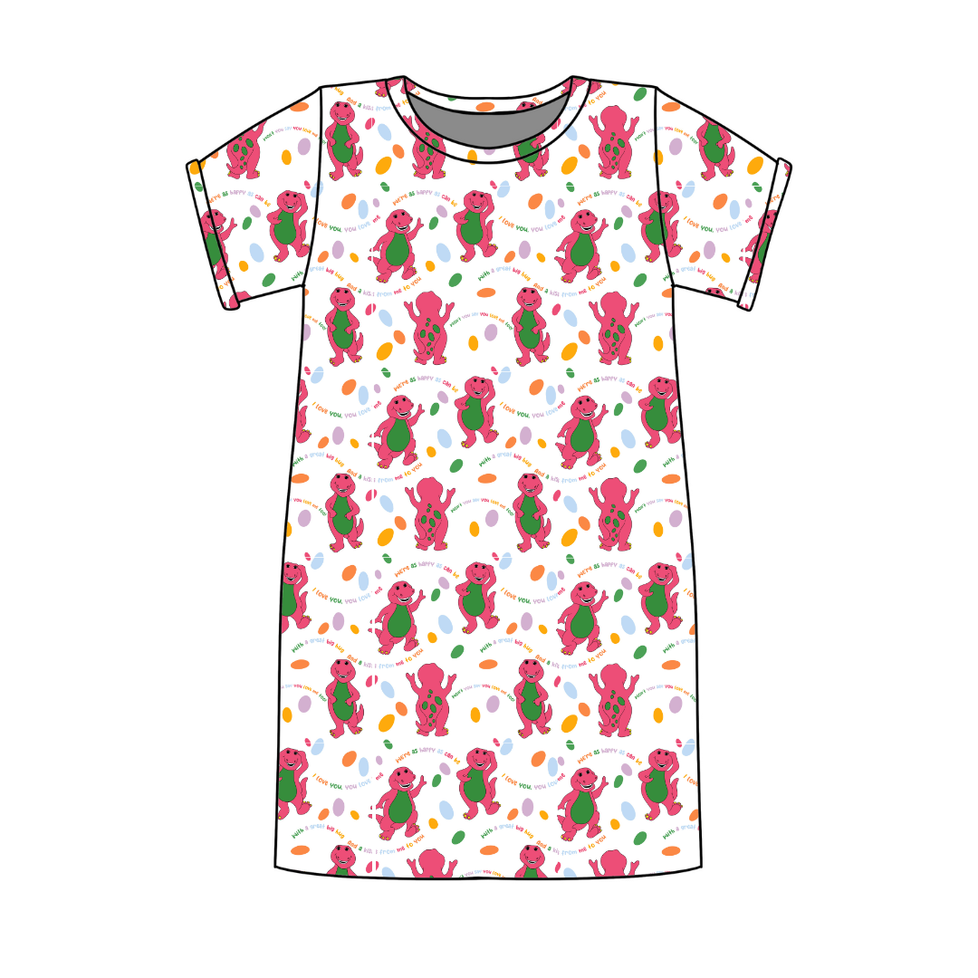 ADULT LUX PAJAMA GOWN - BAMBOO - PRE ORDER