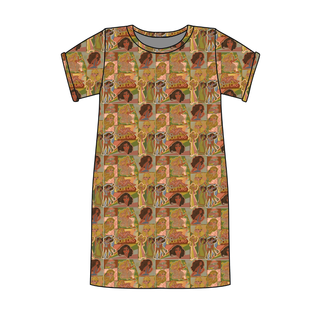 ADULT LUX PAJAMA GOWN - BAMBOO - PRE ORDER