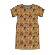 ADULT LUX PAJAMA GOWN - BAMBOO - PRE ORDER