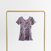 GIRL'S SHORT SLEEVE SKIRTED LEO - BAMBOO - READY TO SHIP - VIEW ALL