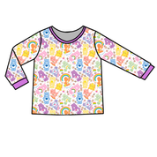 ADULT LONG SLEEVE PAJAMA SHIRT - BAMBOO - PRE ORDER