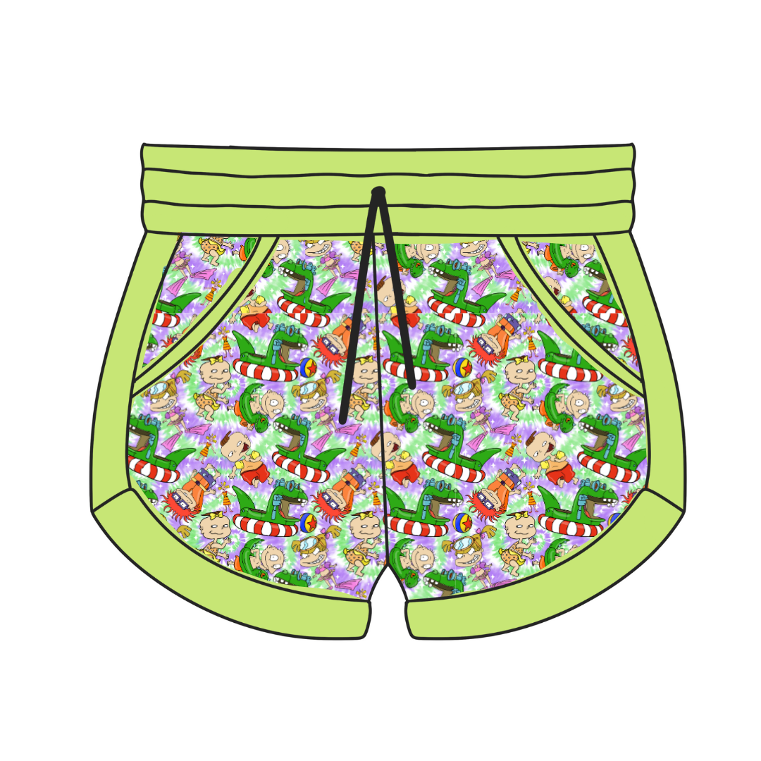 Summer Babies - Kid's Kickback Shorts - Knit - PRE ORDER