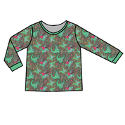 ADULT LONG SLEEVE PAJAMA SHIRT - BAMBOO - PRE ORDER