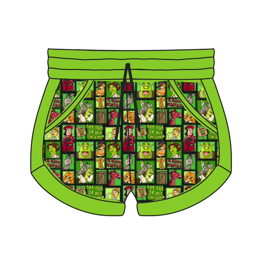 Swamp - Kid's Kickback Shorts - Knit - PRE ORDER