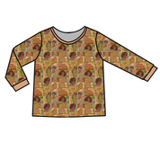 ADULT LONG SLEEVE PAJAMA SHIRT - BAMBOO - PRE ORDER