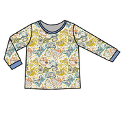 ADULT LONG SLEEVE PAJAMA SHIRT - BAMBOO - PRE ORDER