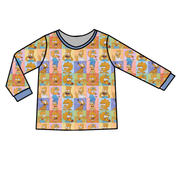 ADULT LONG SLEEVE PAJAMA SHIRT - BAMBOO - PRE ORDER