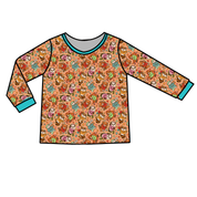 ADULT LONG SLEEVE PAJAMA SHIRT - BAMBOO - PRE ORDER