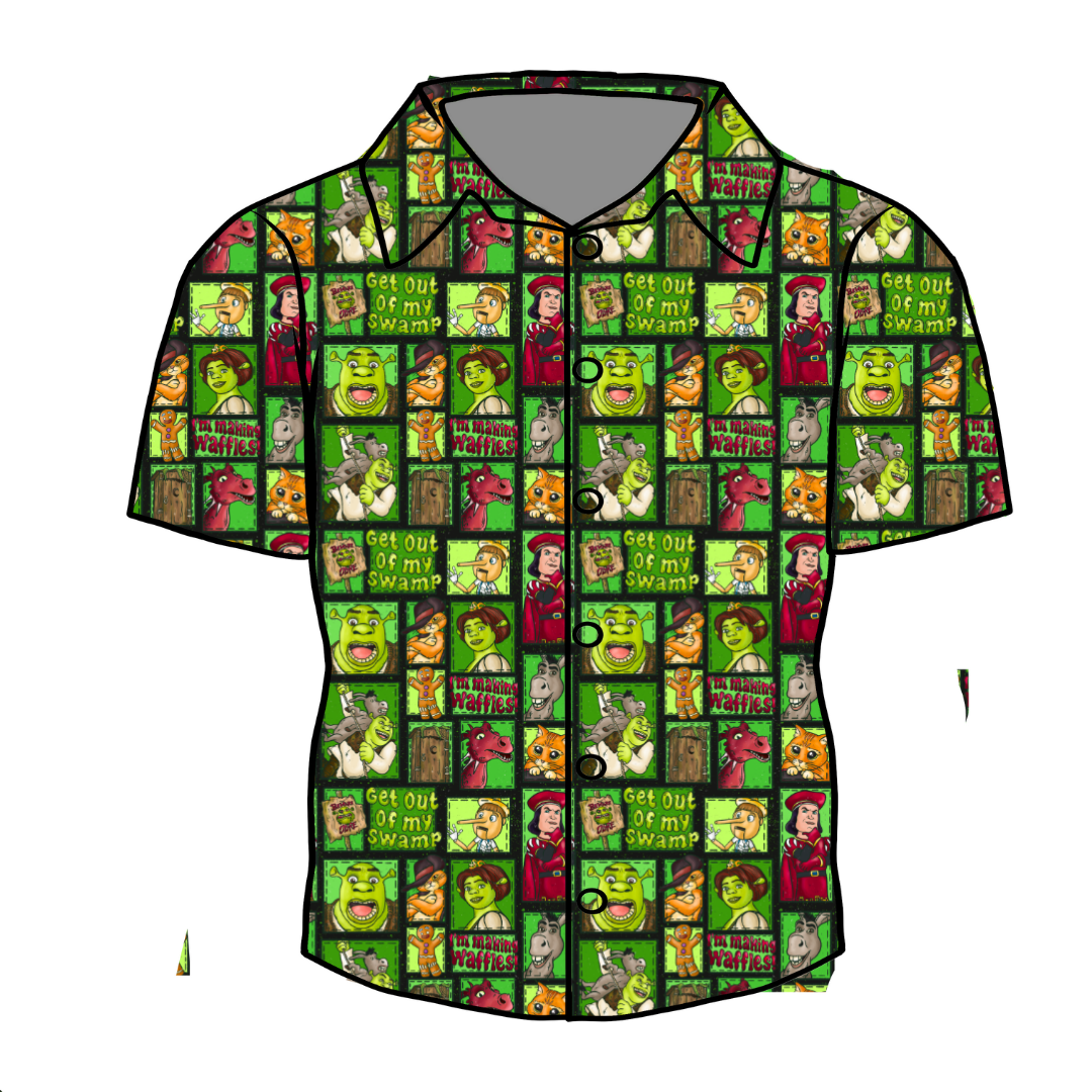 Swamp - Lad Button Down Shirt - Knit - PRE ORDER