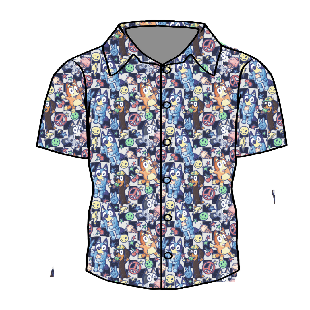 Ice Cream - Lad Button Down Shirt - Knit - PRE ORDER