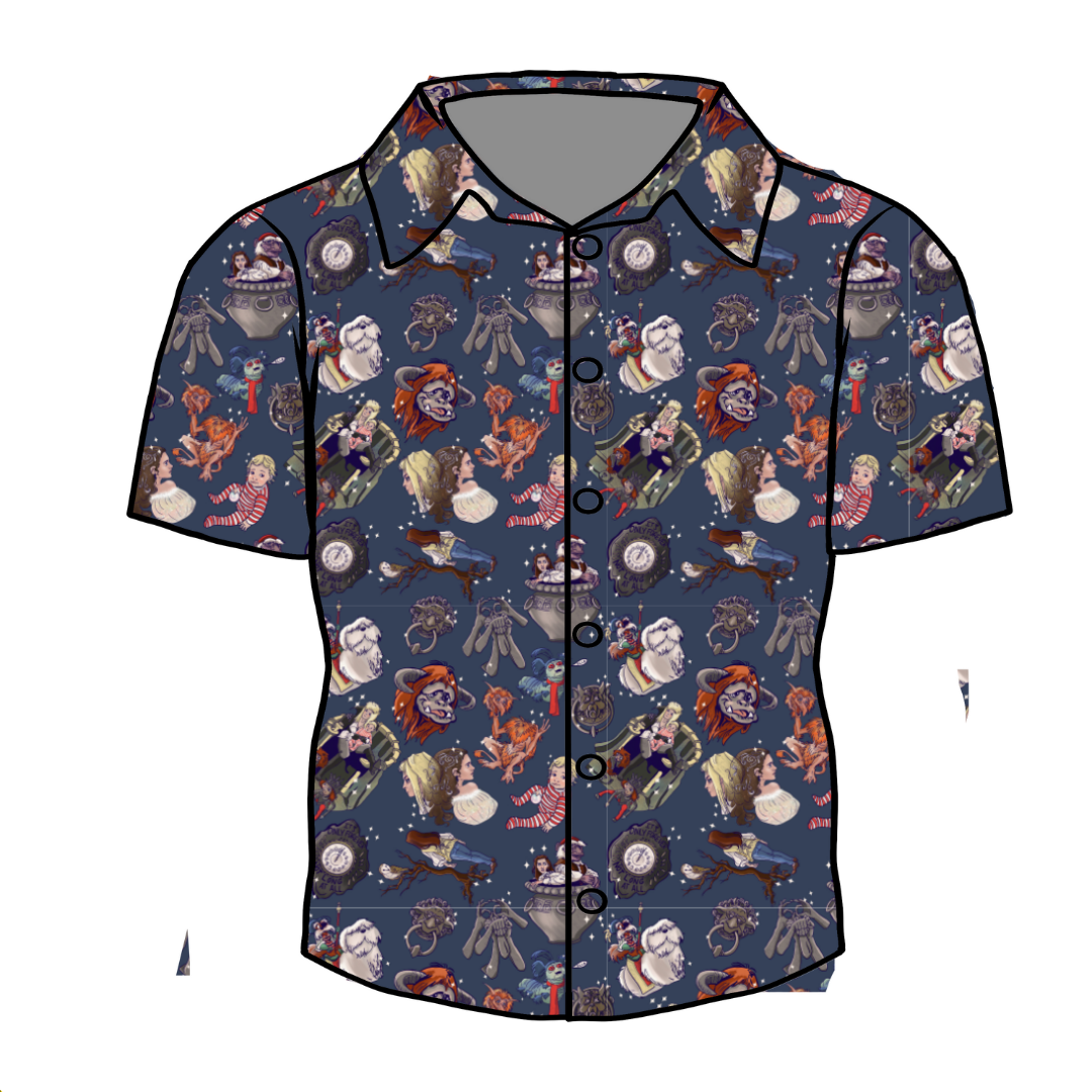 The Babe - Men's Button Down Shirt - Knit - PRE ORDER