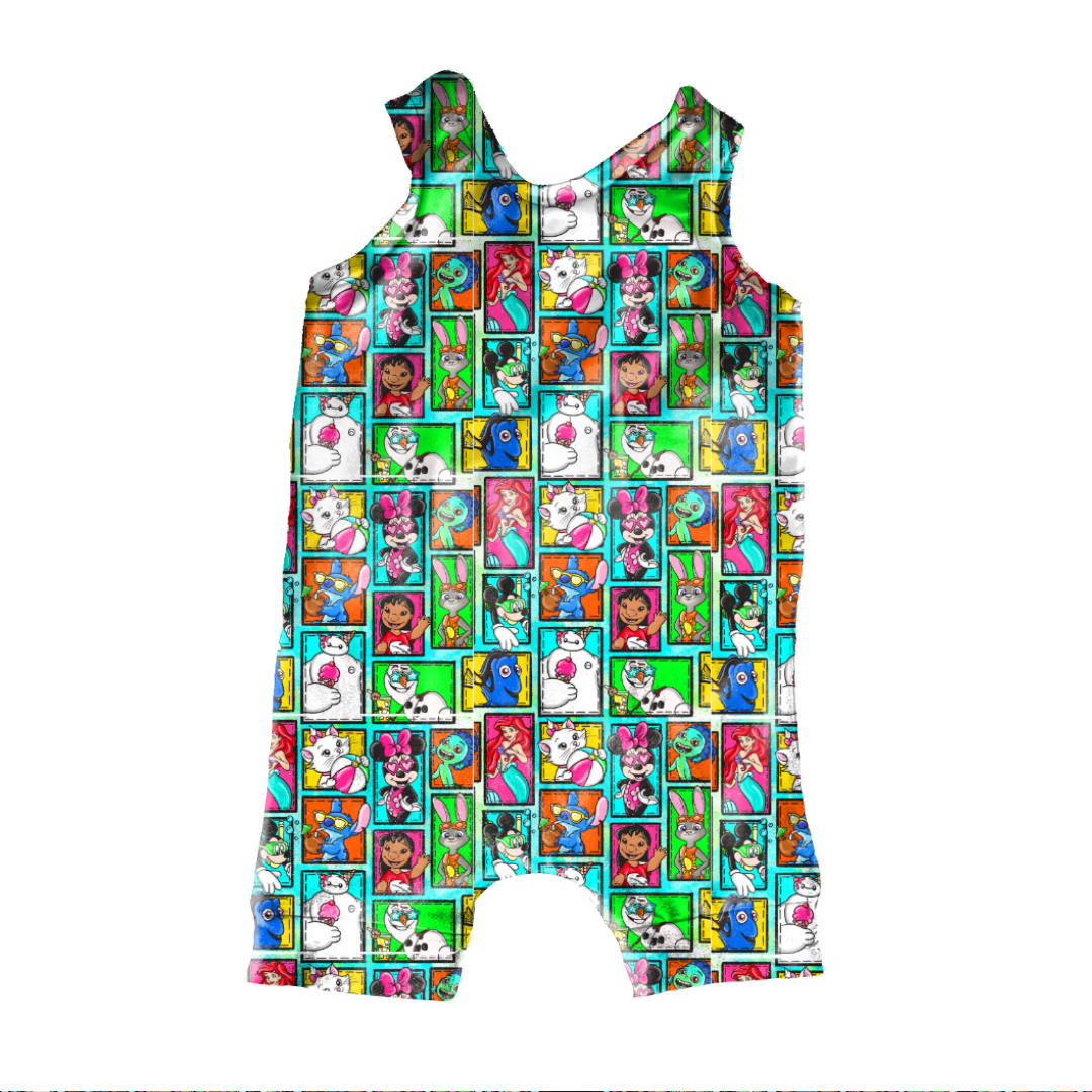 Summer Magic - Maddox Shortalls - Knit - PRE ORDER