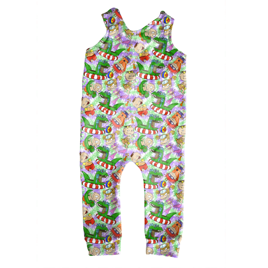 Summer Babies- Oakley Overalls - Knit - PRE ORDER