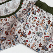 ADULT BAMBOO PAJAMA SET - LONG SLEEVE SHIRT AND JOGGERS - BAMBOO - READY TO SHIP - VIEW ALL