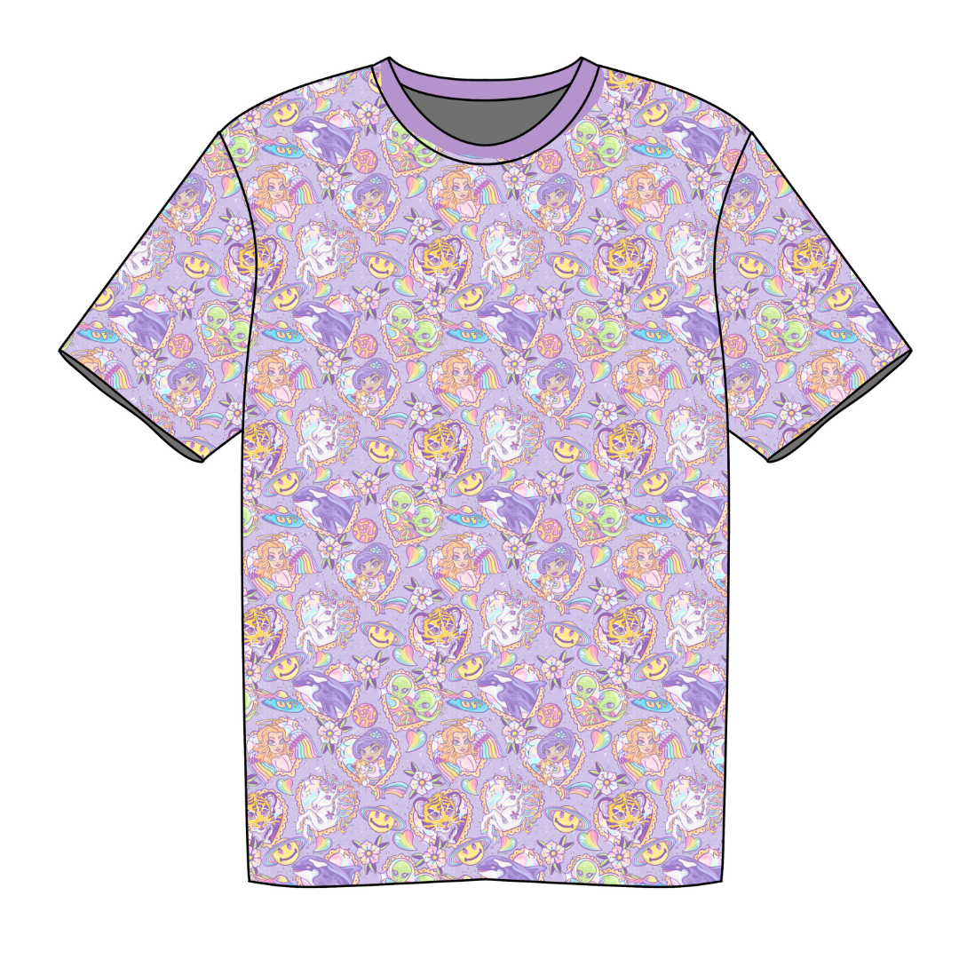 ADULT SHORTSLEEVE PAJAMA SHIRT - BAMBOO - PRE ORDER