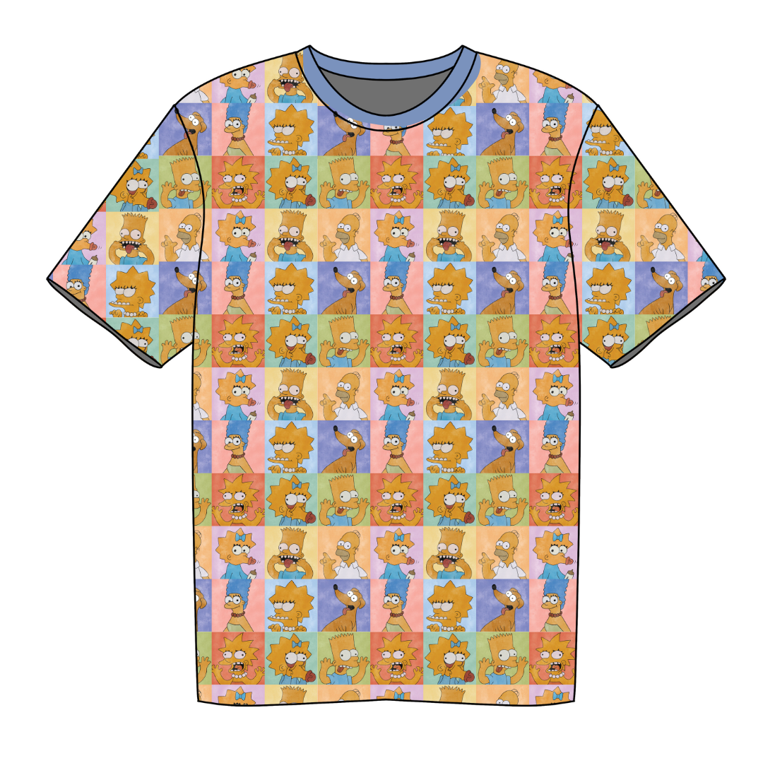 ADULT SHORTSLEEVE PAJAMA SHIRT - BAMBOO - PRE ORDER