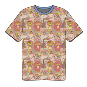 ADULT SHORTSLEEVE PAJAMA SHIRT - BAMBOO - PRE ORDER