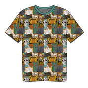 ADULT SHORTSLEEVE PAJAMA SHIRT - BAMBOO - PRE ORDER