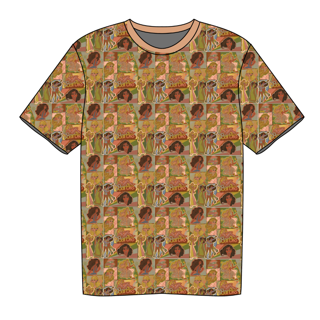 ADULT SHORTSLEEVE PAJAMA SHIRT - BAMBOO - PRE ORDER