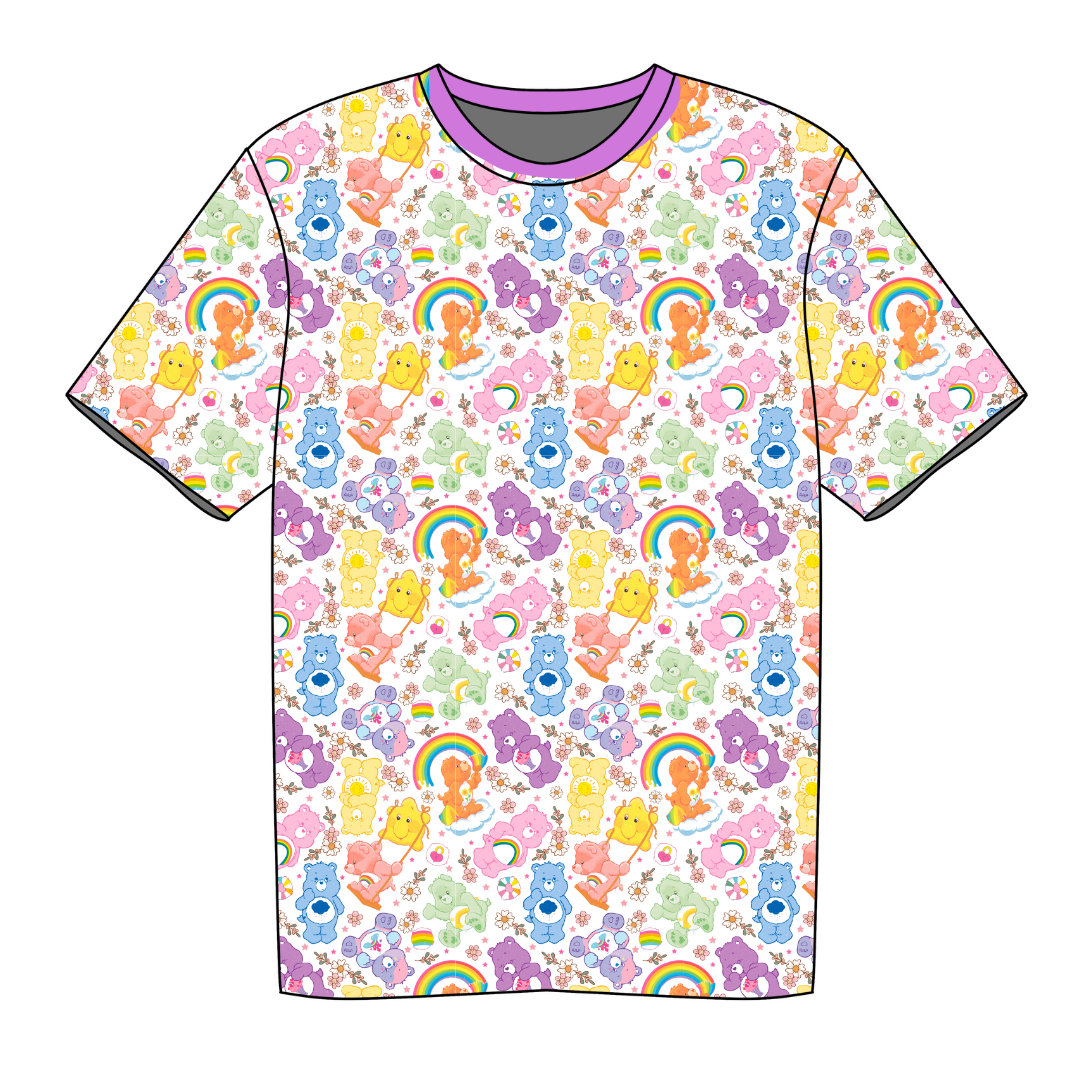 ADULT SHORTSLEEVE PAJAMA SHIRT - BAMBOO - PRE ORDER