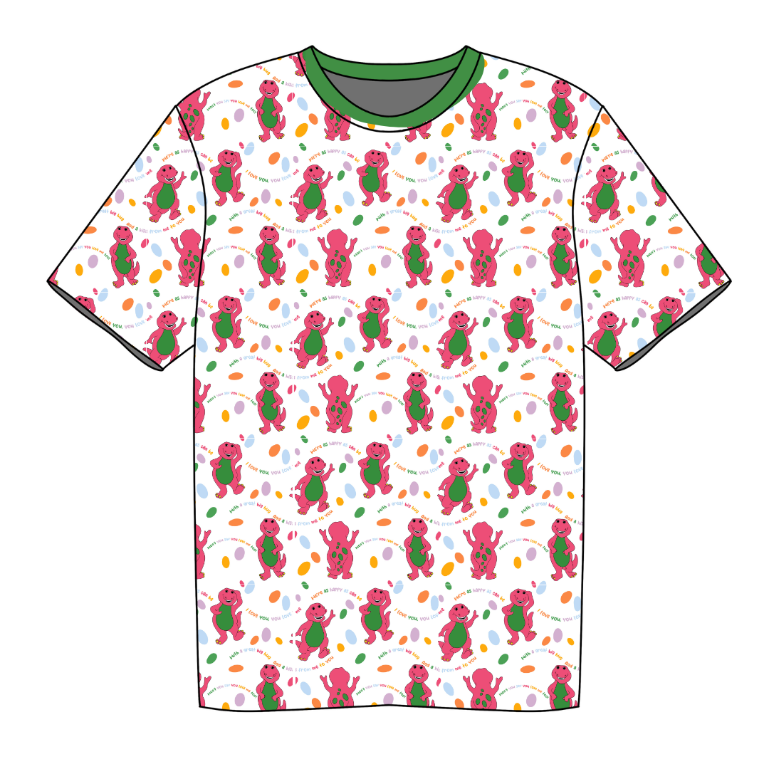 ADULT SHORTSLEEVE PAJAMA SHIRT - BAMBOO - PRE ORDER