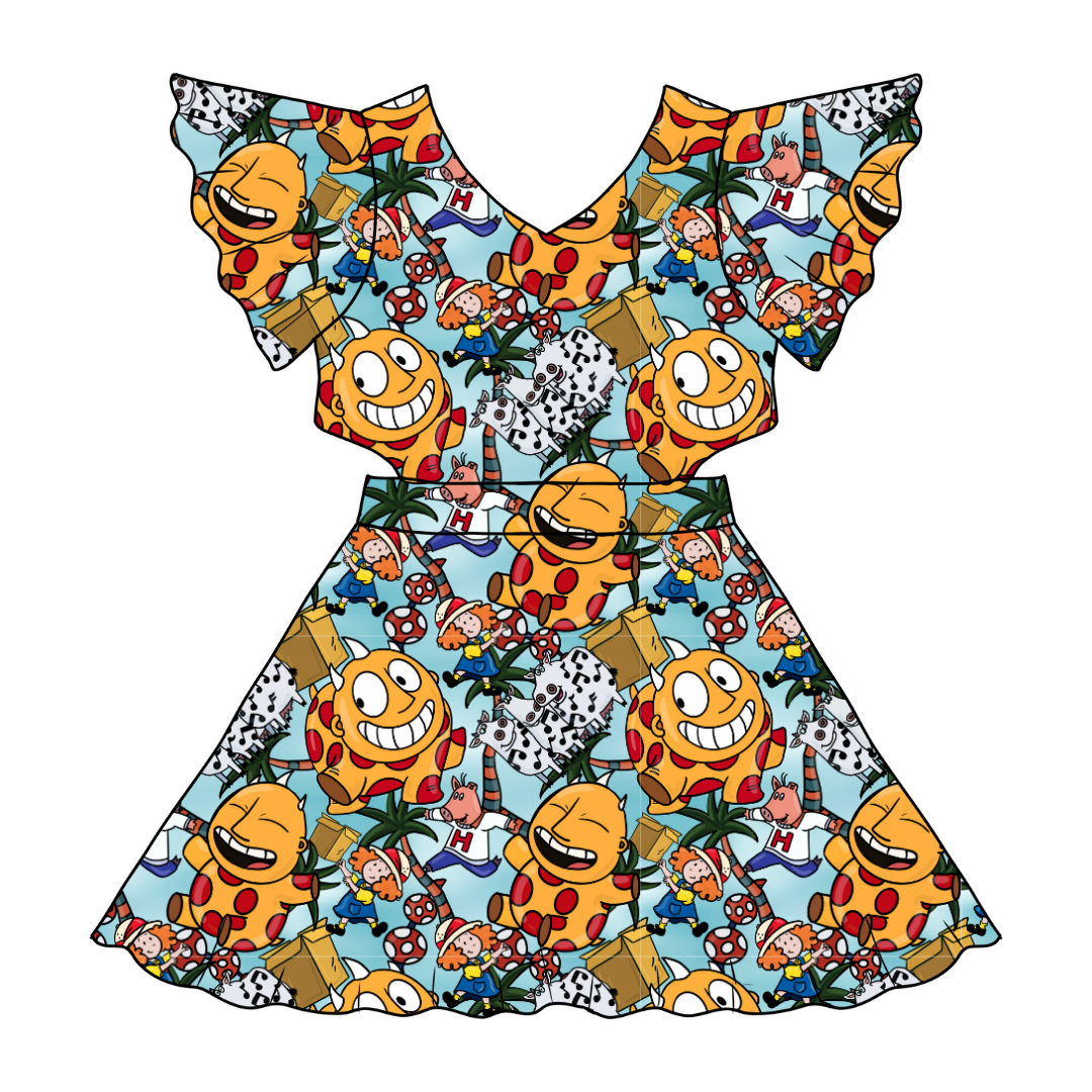 Ferocious - Whimsical Twirl Dress - Knit - PRE ORDER