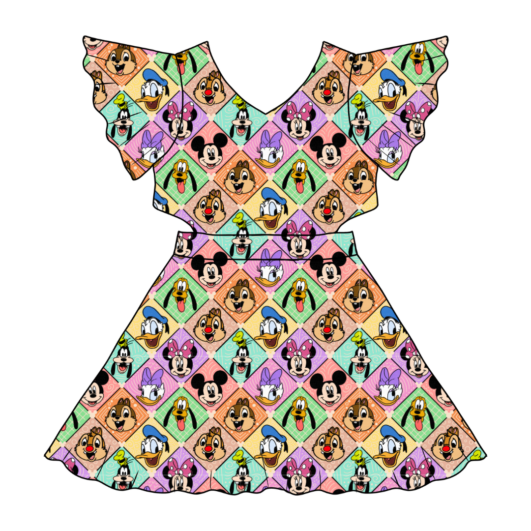 Pixie Dust  - Whimsical Twirl Dress - Knit - PRE ORDER