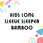 DREAMLAND LONG SLEEVE DOUBLE WAY ZIP SLEEPER - BAMBOO - PRE ORDER