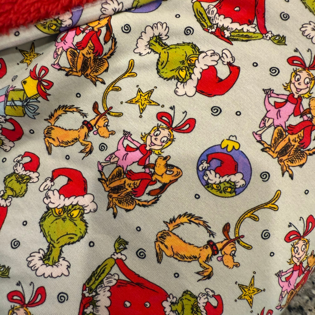 MEAN GREEN BAMBOO BLANKET 57.5 X 80 WITH PLUSH