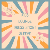 GIRLS SERENITY SHORT SLEEVE LOUNGE DRESS - BAMBOO - READY TO SHIP - VIEW ALL