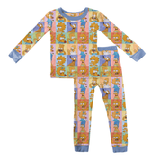 KIDS LONG SLEEVE PAJAMA PANTS ST - BAMBOO - PRE ORDER