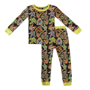 KIDS LONG SLEEVE PAJAMA PANTS ST - BAMBOO - PRE ORDER