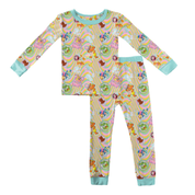 KIDS LONG SLEEVE PAJAMA PANTS ST - BAMBOO - PRE ORDER