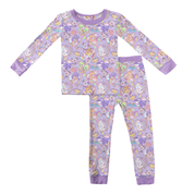 KIDS LONG SLEEVE PAJAMA PANTS ST - BAMBOO - PRE ORDER