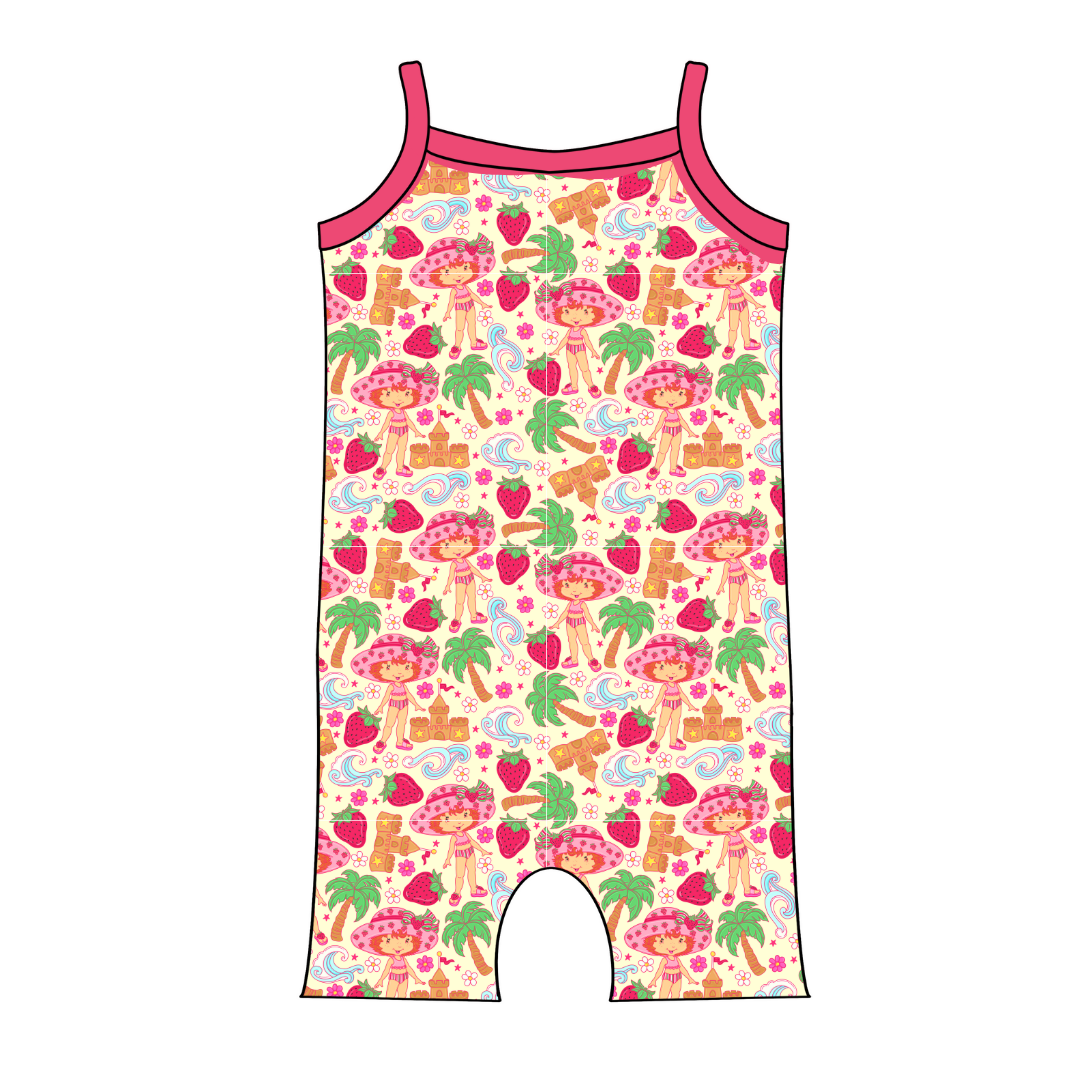 Strawberry Summer - Coco Tank Jumpsuit - Knit - PRE ORDER