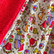 Mean Green - Bamboo Blanket - Plush - 57.5x80