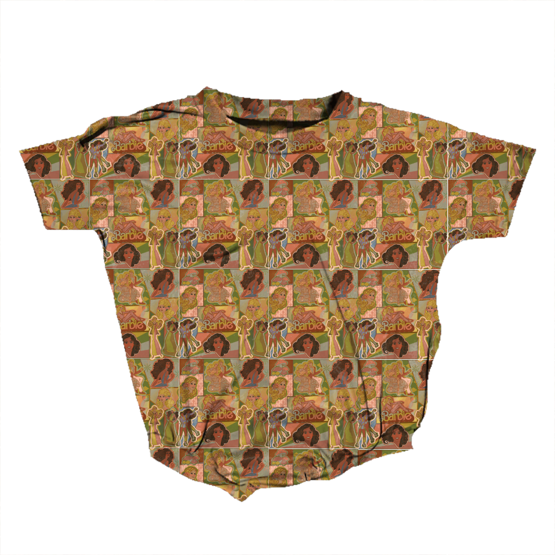 BUBBLY SHORT SLEEVE BUBBLE - BAMBOO - PRE ORDER