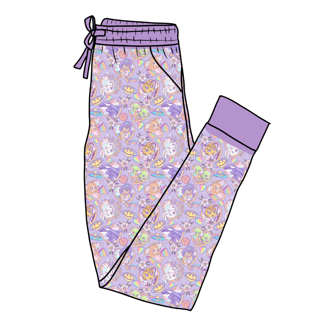 ADULT JOGGER PAJAMA PANTS - BAMBOO - PRE ORDER