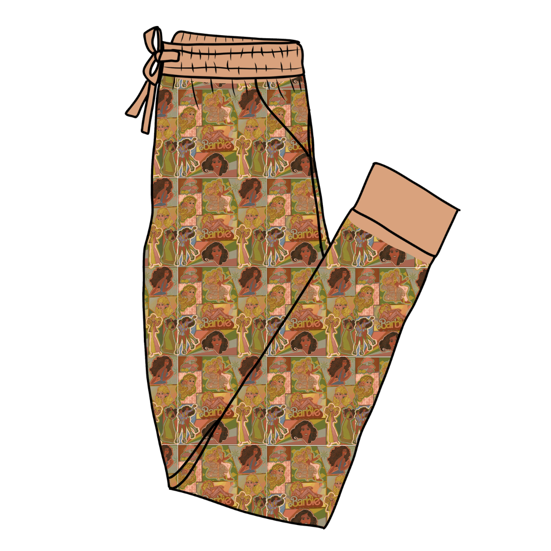 ADULT JOGGER PAJAMA PANTS - BAMBOO - PRE ORDER