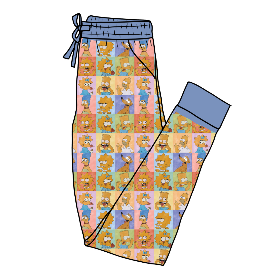ADULT JOGGER PAJAMA PANTS - BAMBOO - PRE ORDER