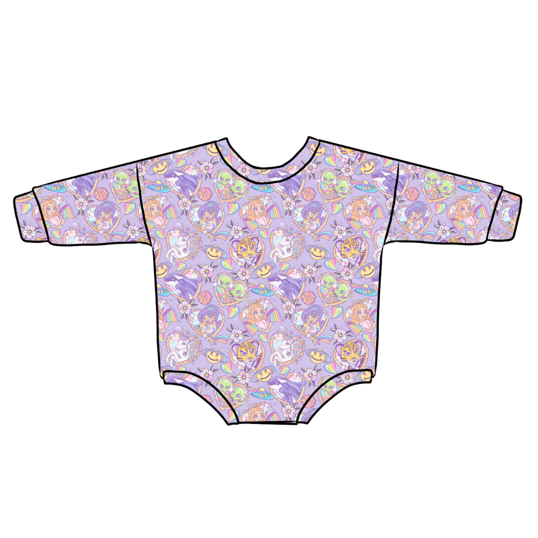 FIZZY LONG SLEEVE BUBBLE - BAMBOO - PRE ORDER