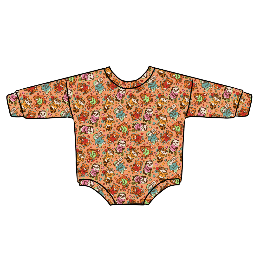 FIZZY LONG SLEEVE BUBBLE - BAMBOO - PRE ORDER